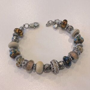 Glass bead bracelet​